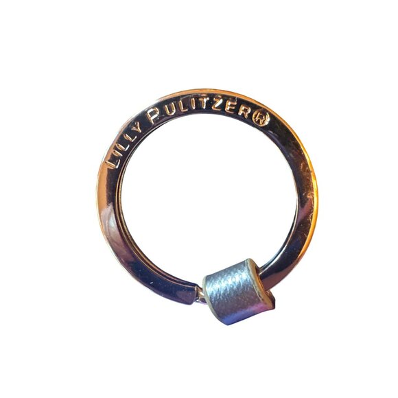 Lilly Pulitzer ID Coin Pouch Wallet Card Holder With Key Ring - Picture 4 of 4